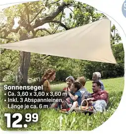 Rossmann Sonnensegel Angebot