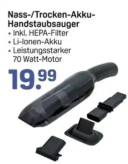 Rossmann Nass-/Trocken-Akku- Handstaubsauger Angebot