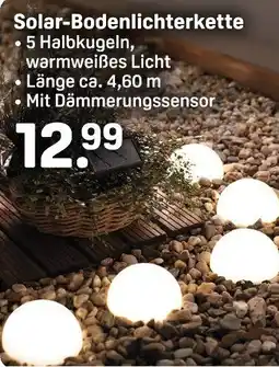 Rossmann Solar-Bodenlichterkette Angebot