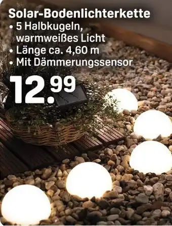 Rossmann Solar-Bodenlichterkette Angebot
