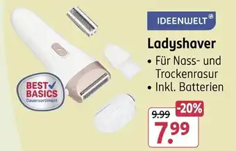 Rossmann Ladyshaver Angebot