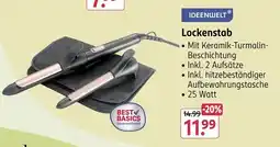 Rossmann IDEENWELT Lockenstab Angebot