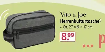 Rossmann Vito & Joe Herrenkulturtasche Angebot