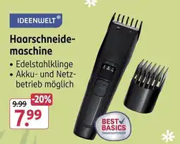 Rossmann IDEENWELT Haarschneide- maschine Angebot