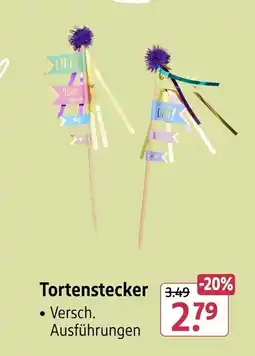 Rossmann Tortenstecker Angebot