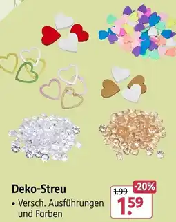 Rossmann Deko-Streu Angebot