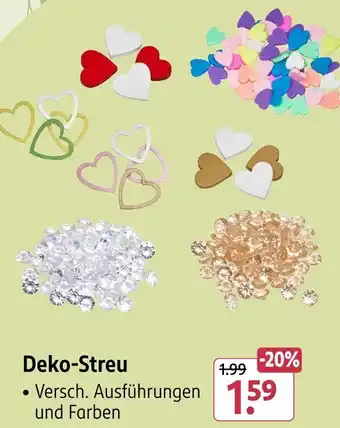 Rossmann Deko-Streu Angebot