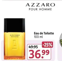 Rossmann AZZARO POUR HOMME Eau de Toilette Angebot