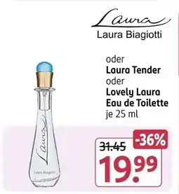 Rossmann Laura Biagiotti oder Laura Tender Lovely Laura Eau de Toilette Angebot