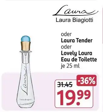 Rossmann Laura Biagiotti oder Laura Tender Lovely Laura Eau de Toilette Angebot