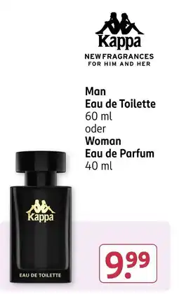 Rossmann Man Eau de Toilette oder Woman Eau de Parfum Angebot