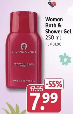 Rossmann Woman Bath & Shower Gel Angebot