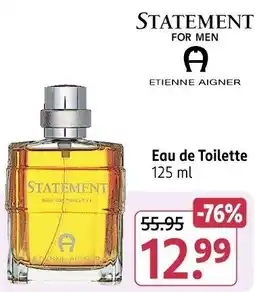 Rossmann STATEMENT FOR MEN Eau de Toilette Angebot