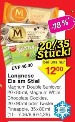Jawoll Langnese Eis am Stiel Angebot