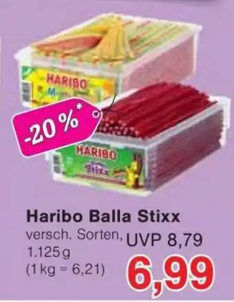 Jawoll Haribo Balla Stixx Angebot