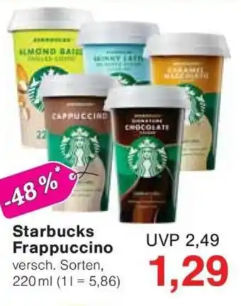 Jawoll Starbucks Frappuccino Angebot