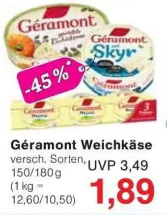 Jawoll Géramont Weichkäse Angebot