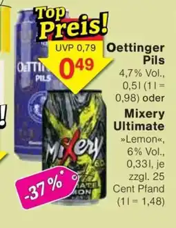 Jawoll Oettinger Pils Mixery Ultimate Angebot