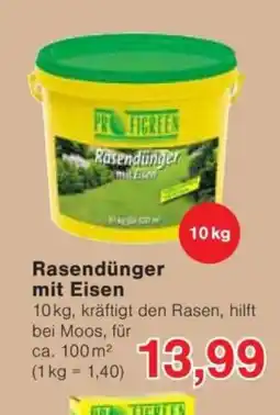 Jawoll Rasendünger mit Eisen Angebot