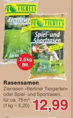 Jawoll Rasensamen Angebot