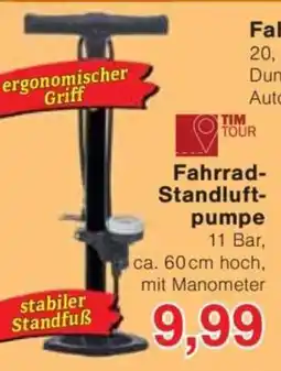 Jawoll Fahrrad- Standluft- pumpe Angebot