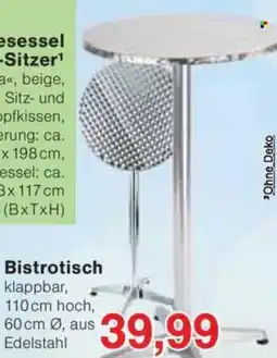 Jawoll Bistrotisch Angebot