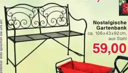 Jawoll Nostalgische Gartenbank Angebot