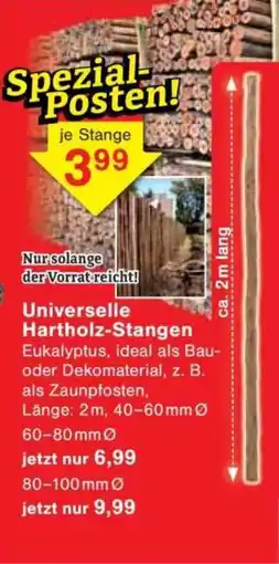 Jawoll Universelle Hartholz-Stangen Angebot
