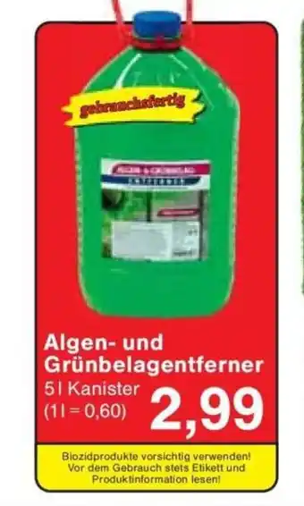 Jawoll Algen- und Grünbelagentferner Angebot