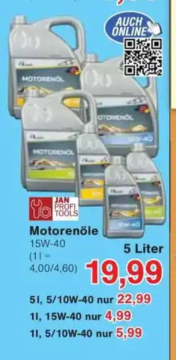 Jawoll Motorenöle Angebot