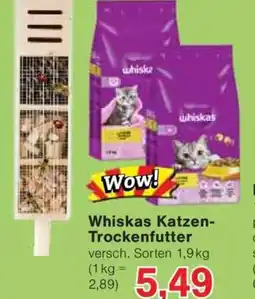 Jawoll Whiskas Katzen- Trockenfutter Angebot