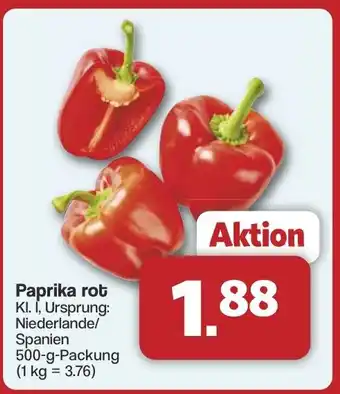 Famila Nord West Paprika rot Angebot