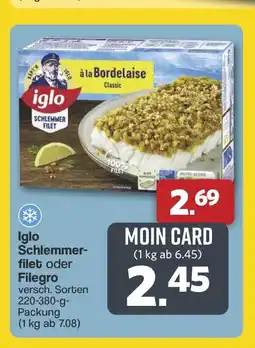 Famila Nord West Iglo Schlemmer- filet oder Filegro Angebot