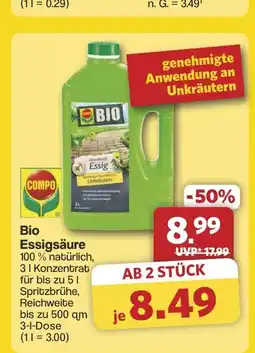 Famila Nord West Bio Essigsäure Angebot
