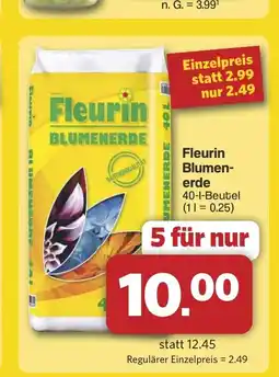 Famila Nord West Fleurin Blumen- erde Angebot