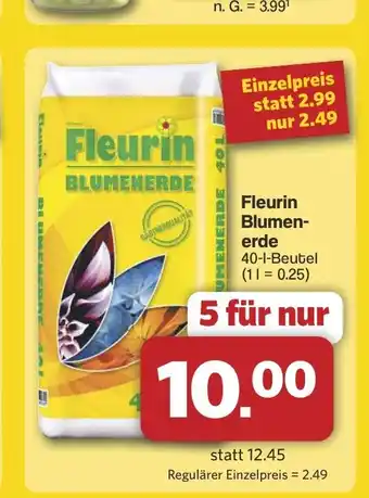 Famila Nord West Fleurin Blumen- erde Angebot