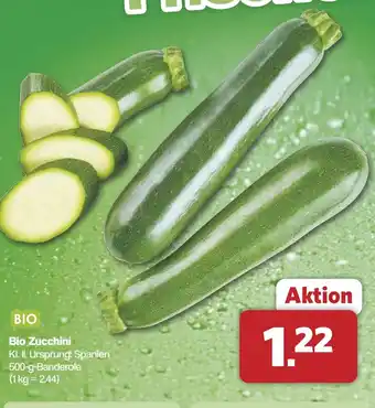 Famila Nord West Bio Zucchini Angebot