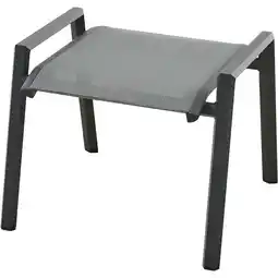 toom Baumarkt Siena Garden Hocker 'Tauro' anthrazit/matt 47 x 56,5 cm Angebot