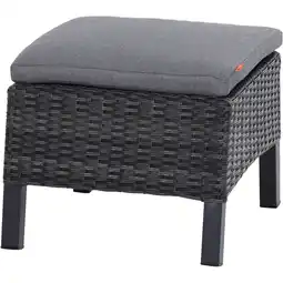 toom Baumarkt Siena Garden Hocker 'Taranto' anthrazit/matt 58,5 x 40 x 50 cm Angebot