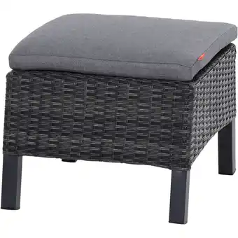 toom Baumarkt Siena Garden Hocker 'Taranto' anthrazit/matt 58,5 x 40 x 50 cm Angebot