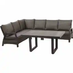 toom Baumarkt Siena Garden Loungemöbel-Set 'Taranto' anthrazit 5-teilig Angebot