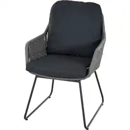 toom Baumarkt Siena Garden Sessel 'Kansas' anthrazit/matt 47 x 85 x 70 cm Angebot