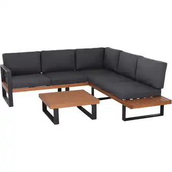 toom Baumarkt Loungemöbel-Set 'Modena' 236/215 cm anthrazit 3-teilig Angebot