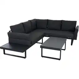 toom Baumarkt Siena Garden Loungemöbel-Set 'Weston' anthrazit 3-teilig Angebot