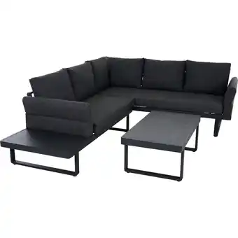 toom Baumarkt Siena Garden Loungemöbel-Set 'Weston' anthrazit 3-teilig Angebot