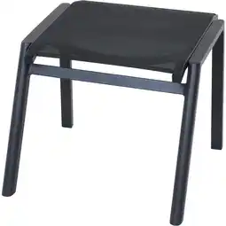 toom Baumarkt Siena Garden Hocker 'Bologna' anthrazit/matt 46 x 45 x 50 cm Angebot
