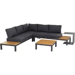 toom Baumarkt Siena Garden Loungemöbel-Set 'Brighton' anthrazit 3-teilig Angebot