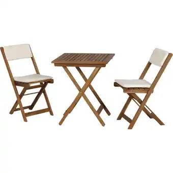 toom Baumarkt Gartenmöbel-Set 'Almeria' beige 3-teilig Angebot
