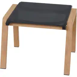 toom Baumarkt Siena Garden Hocker 'Catania' teakfarben 44 x 57 cm Angebot