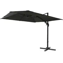 toom Baumarkt Siena Garden Ampelschirm 'Fagus N+' anthrazit Ø 300 cm Angebot